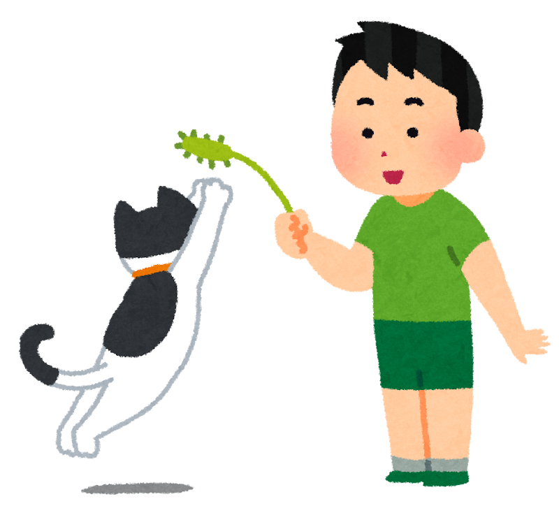 猫じゃらしマン