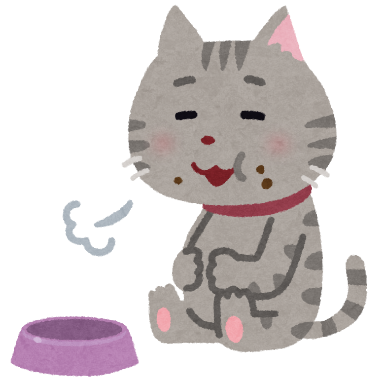 満腹猫
